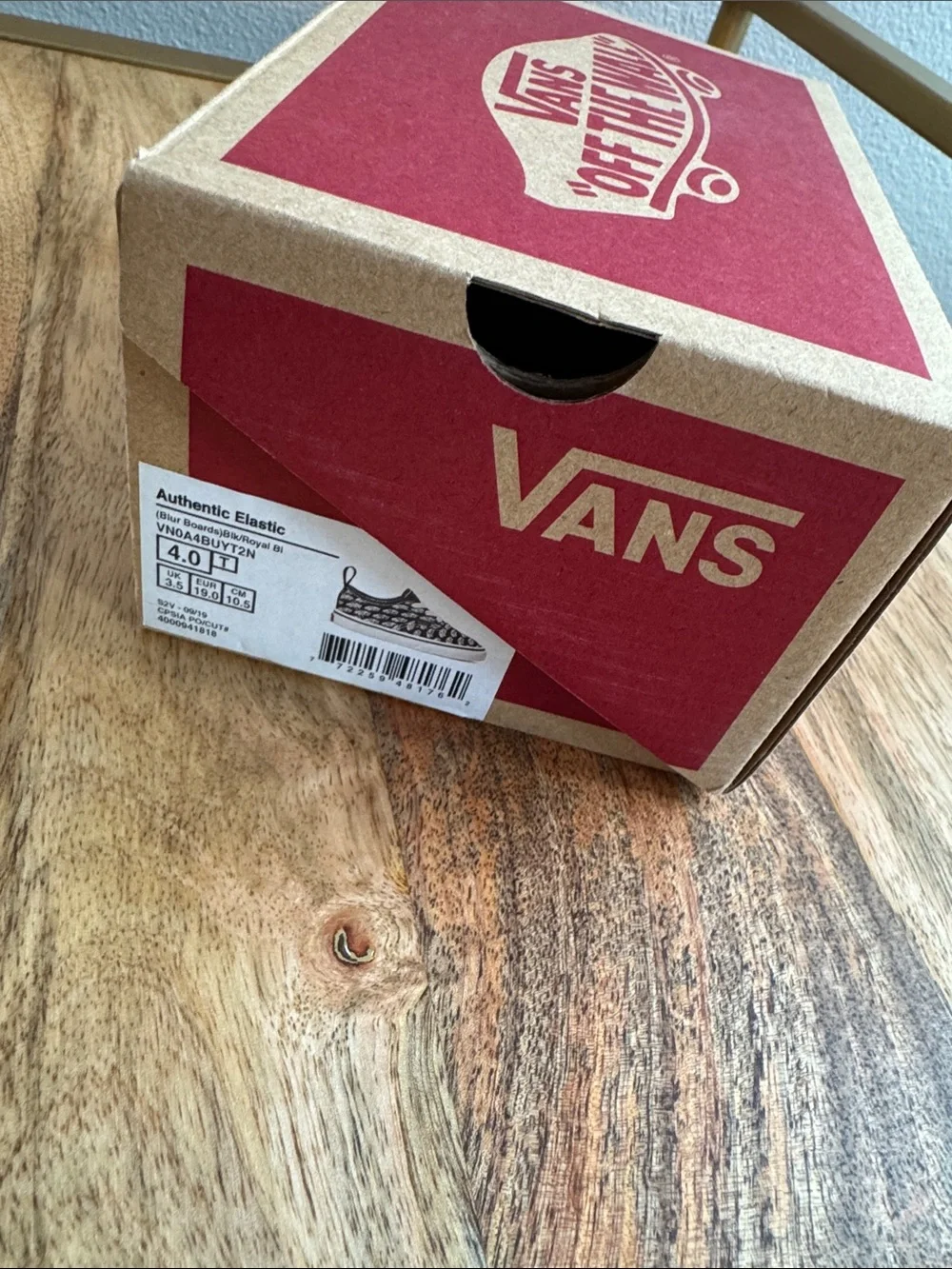 Vans Baby/Toddler Black and White Slip-On Sneakers